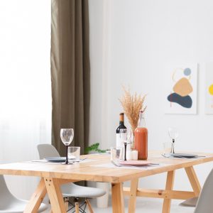 4 person dining table and chairs set