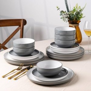 Silverware and plates set